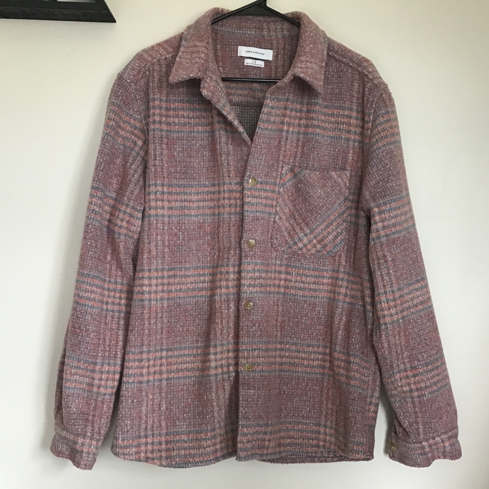 Urban Outfitters Oversized Plaid Shaket